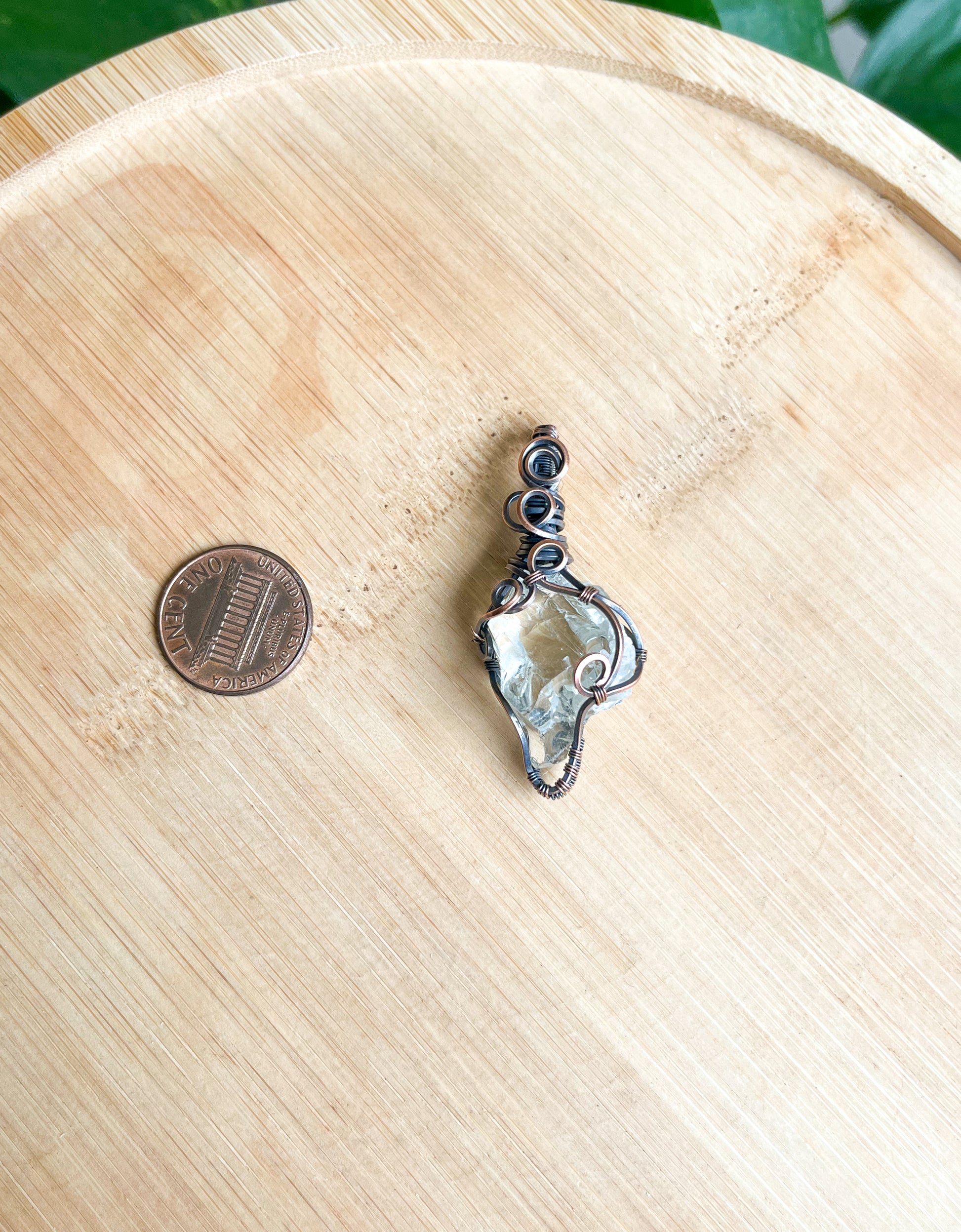 genuine Andara copper pendant
