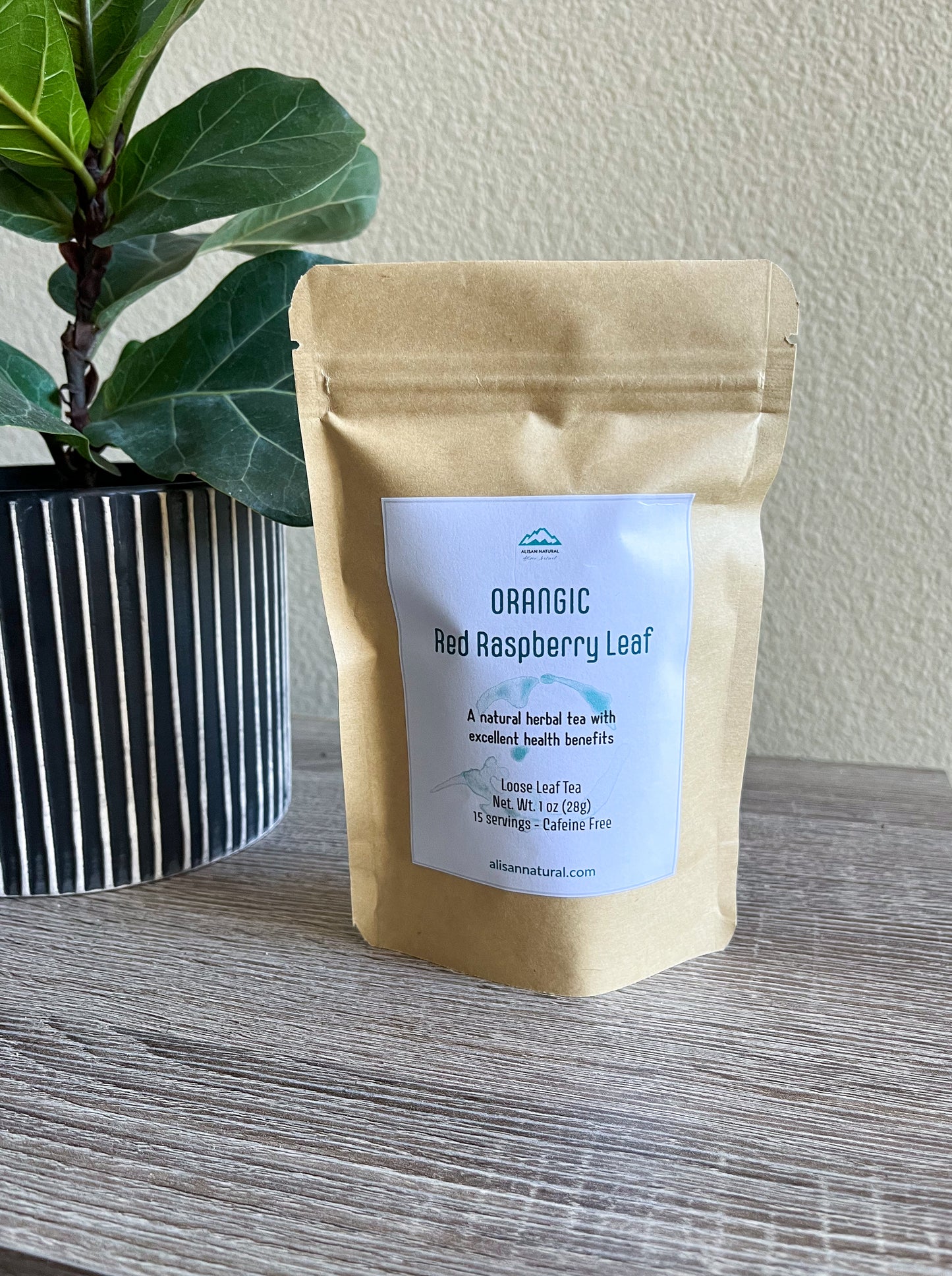 Organic Red Raspberry Leaf Tea (Caffeine Free)