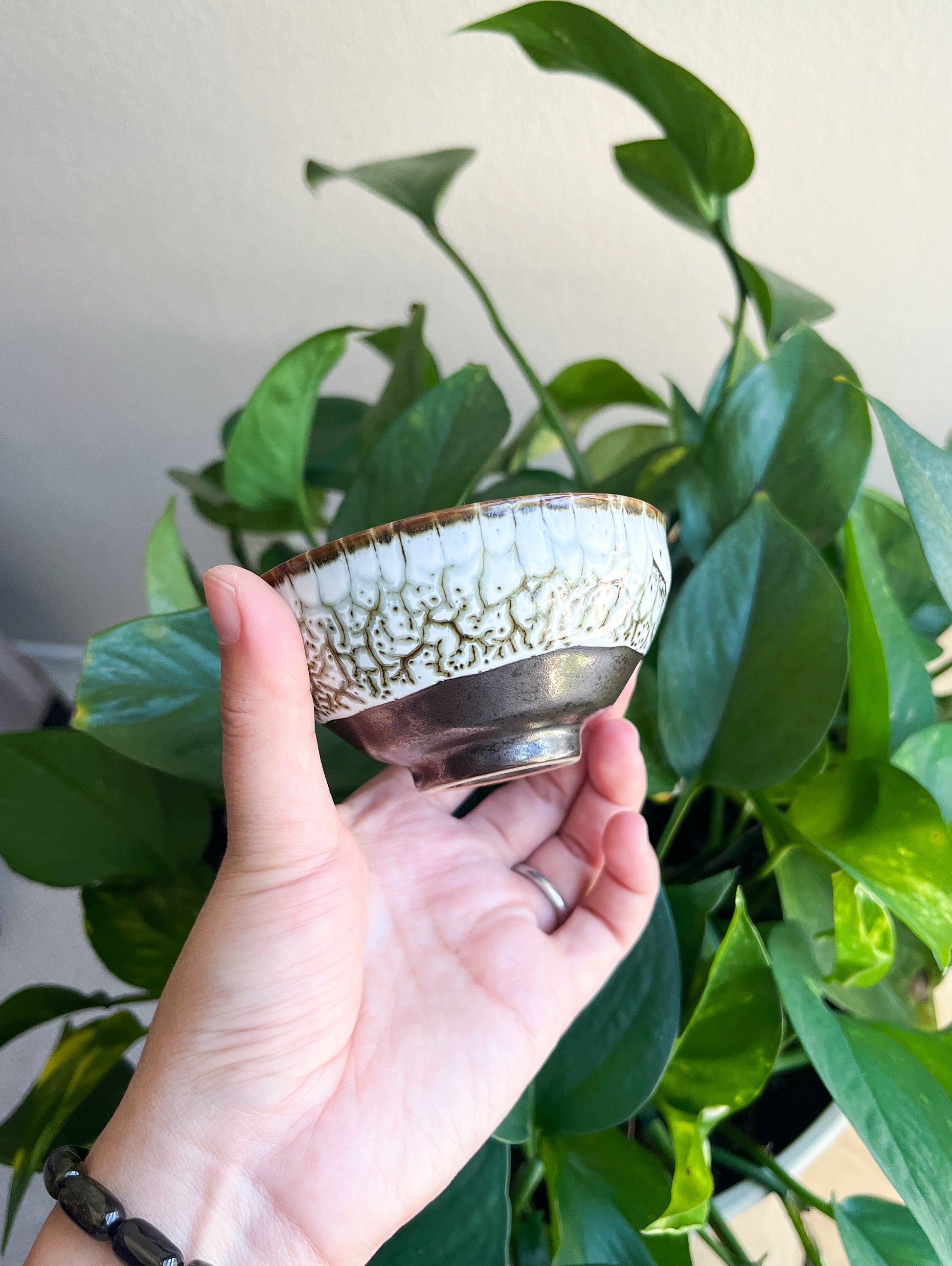 Handcrafted Japanese-Style Matcha Teacup