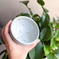 Handpainted w. 24k gold leaf Matcha Teacup (shino glaze)