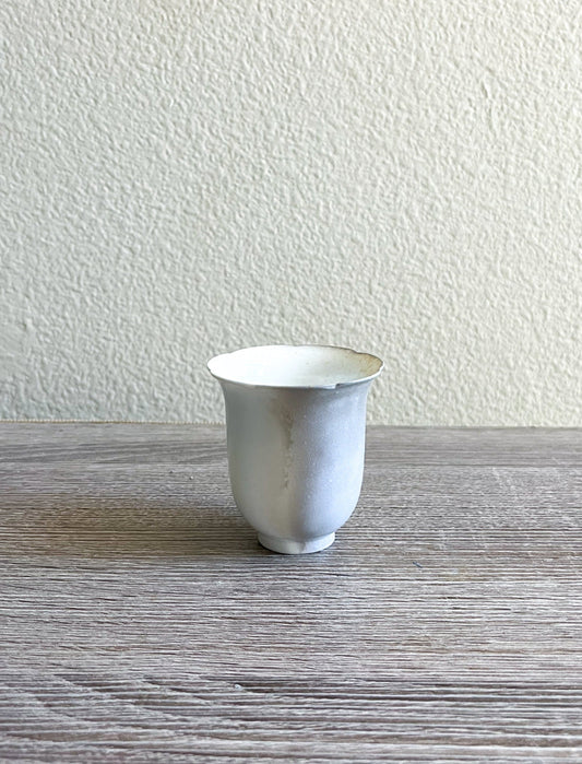 Handcrafted Woodfired Ceramic Teacup (natural ash glaze)
