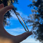 unique Lemurian seed crystal quartz silver pendant, handmade gift, statement jewelry, Reiki crystal, chakra balance