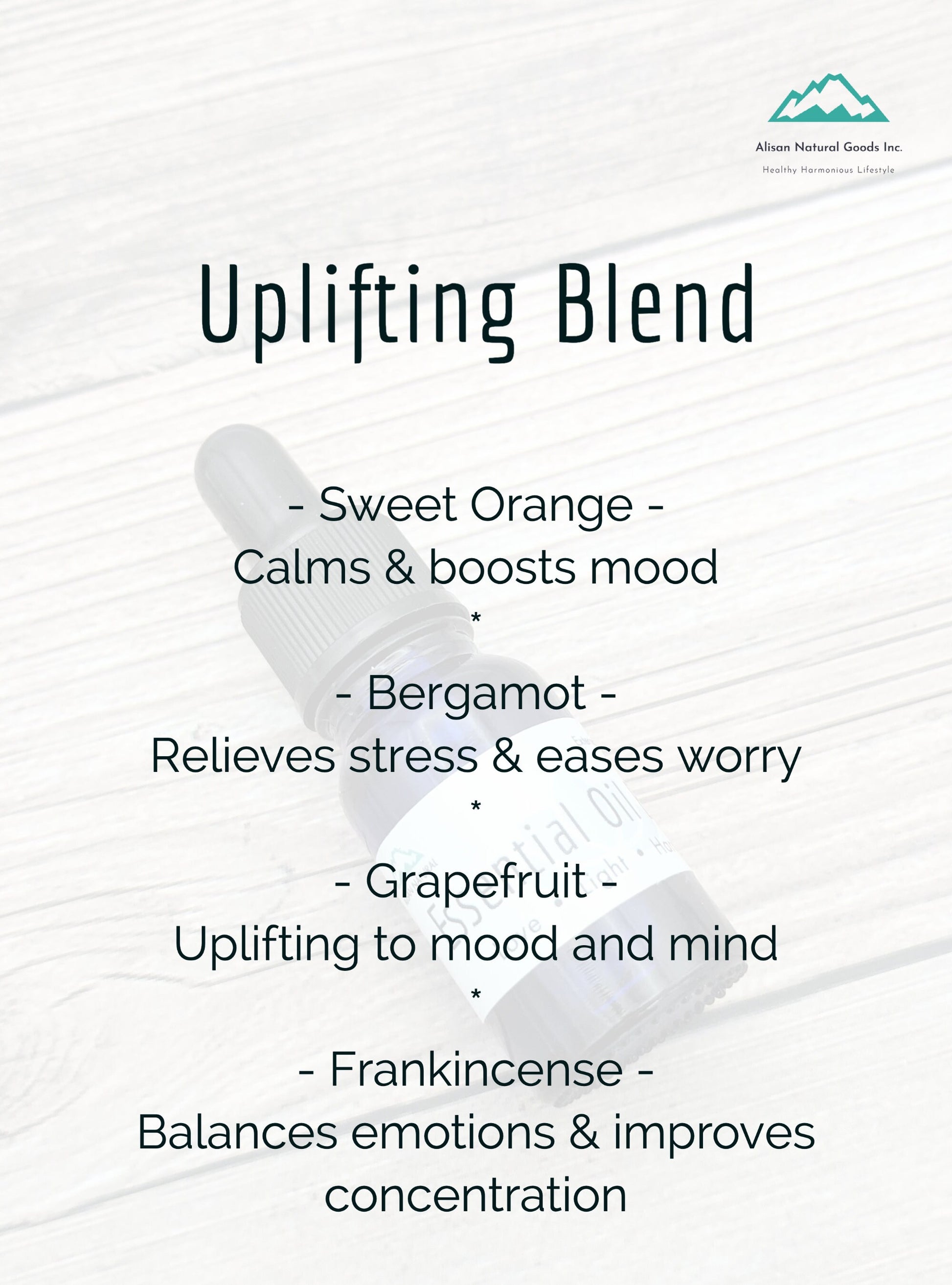 Essential Oil Blend - Uplifting