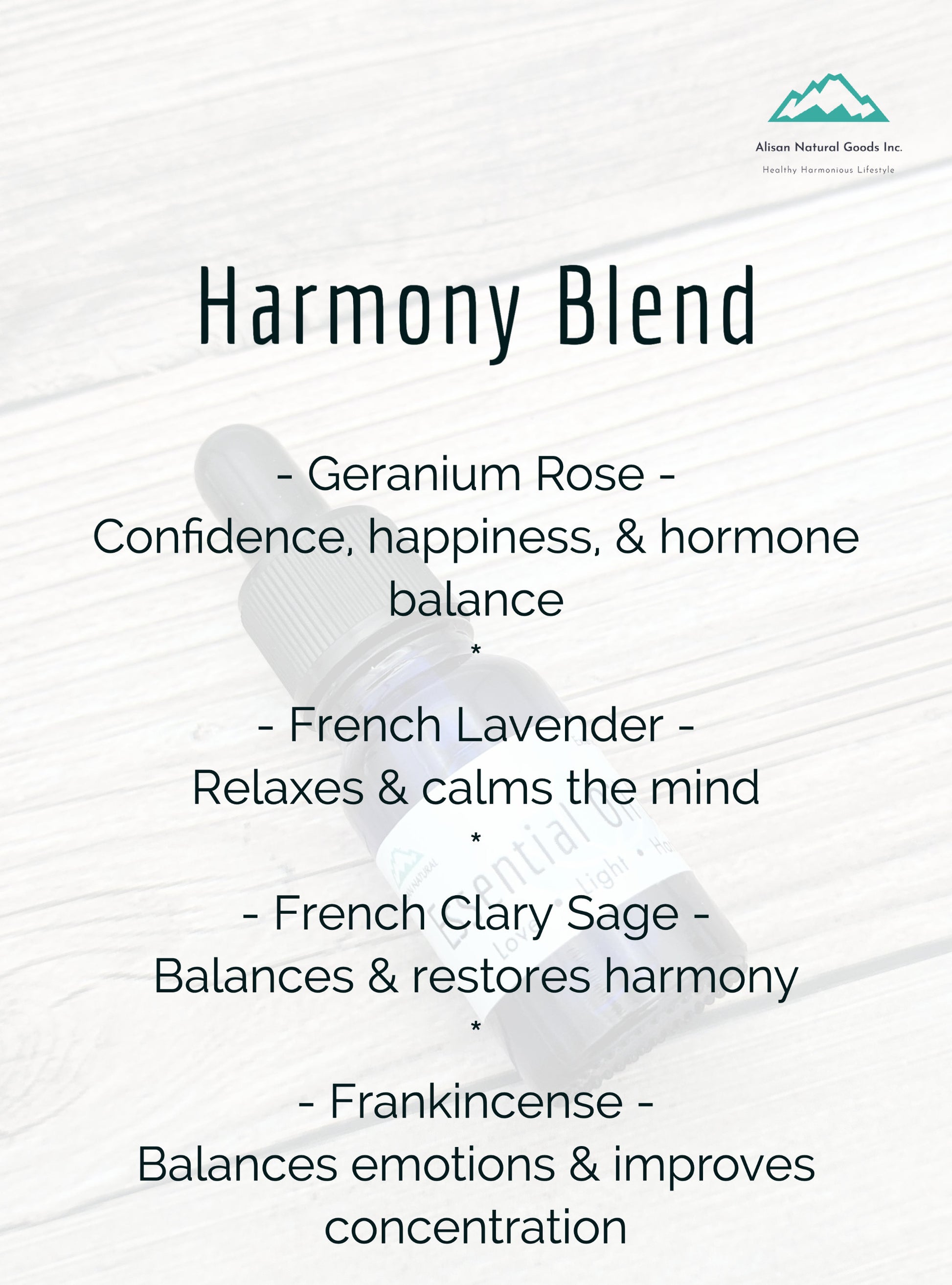 Essential Oil Blend - Harmony